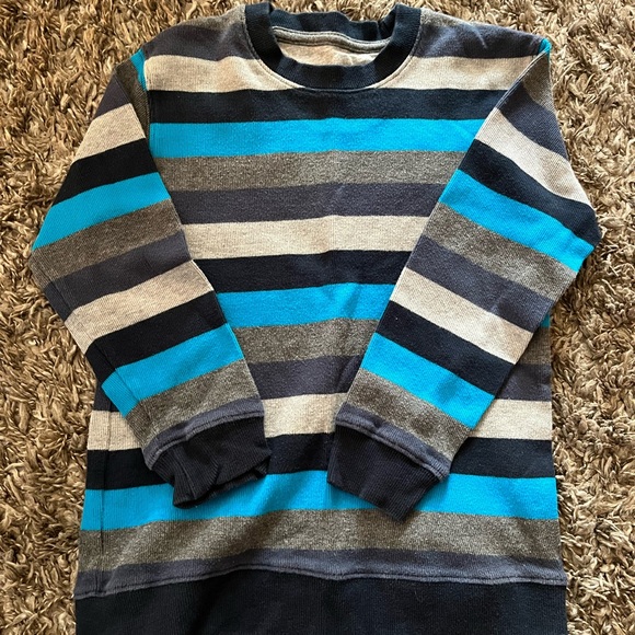 Cherokee Size 7/8 Striped long-sleeve thin sweater, good used condition - Picture 3 of 6